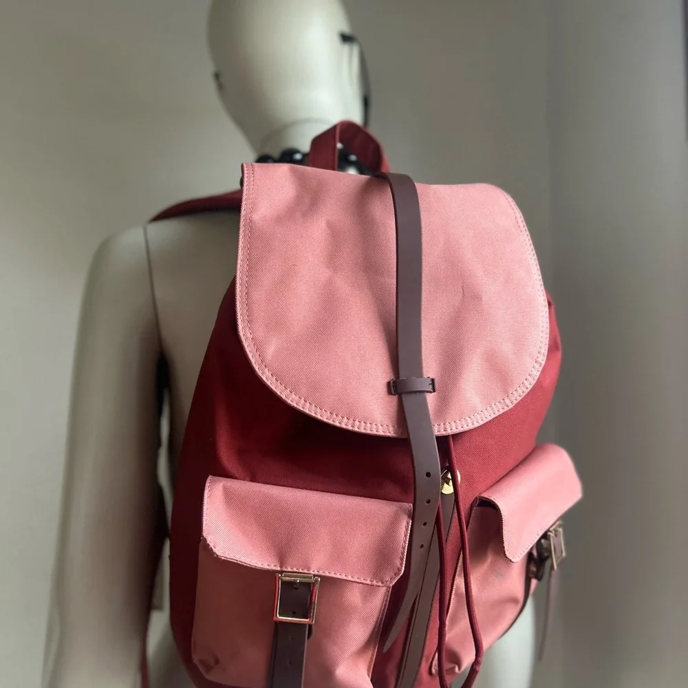 Stylish Red and Pink Women's Backpack new